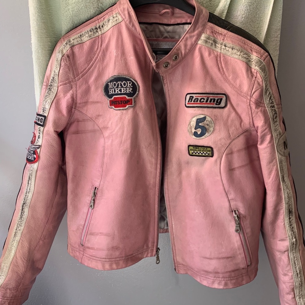 Wilson Leather Distressed Jacket